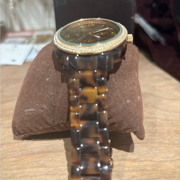 Michael Kors Tortoise Shell Watch 5086
